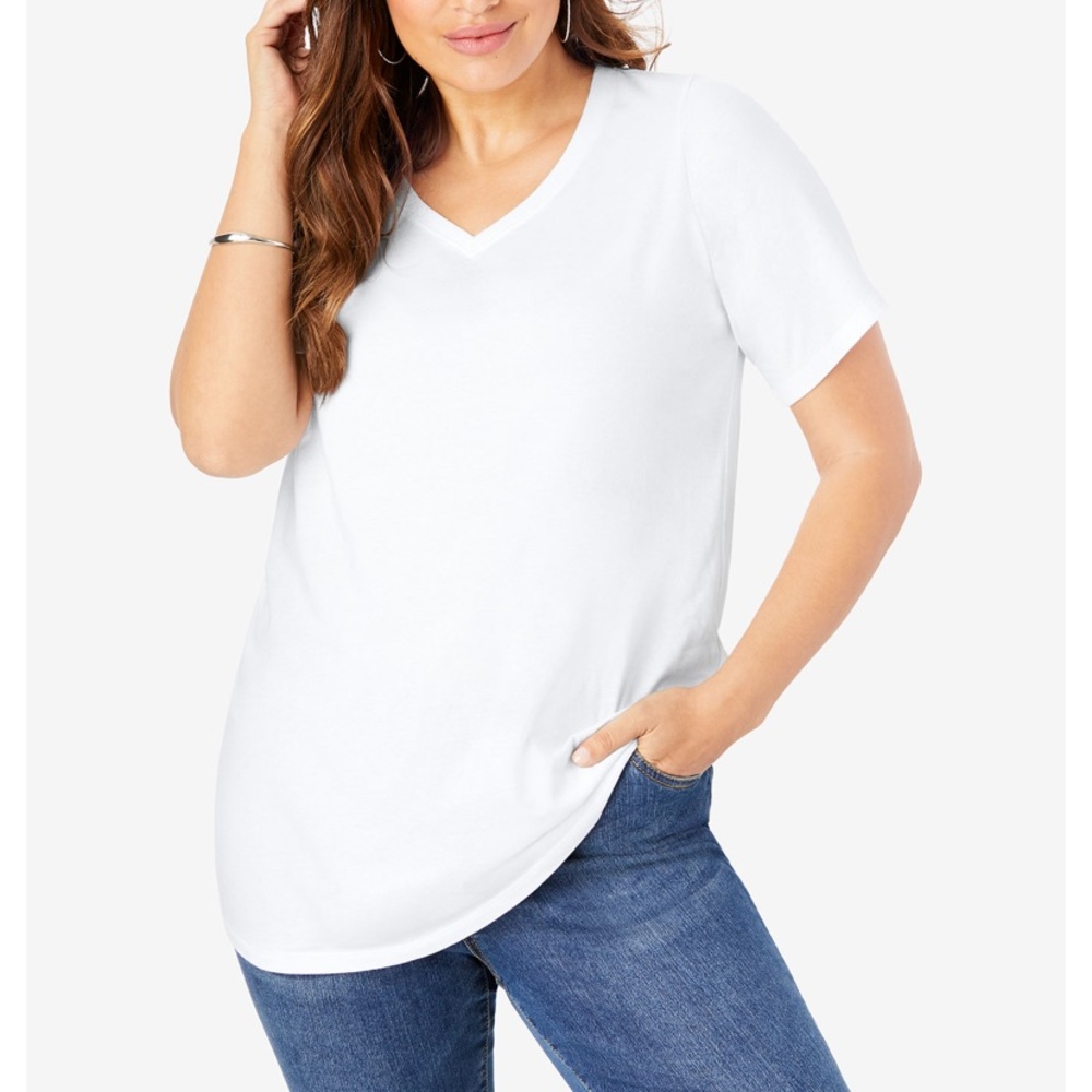 Roaman’s basic white tee